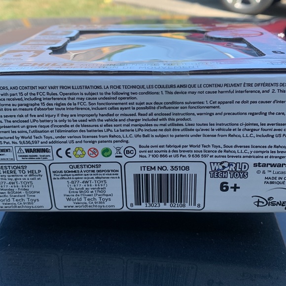 Star Wars Mandalorian The Child Motion Sensing Helicopter Toy - Picture 5 of 6